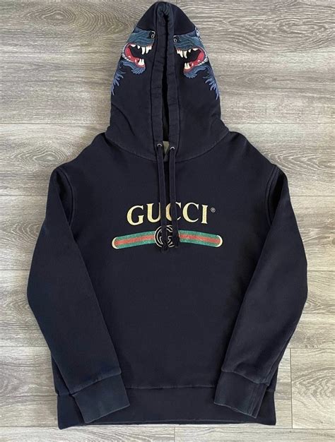 gucci wolf hoodie cheap